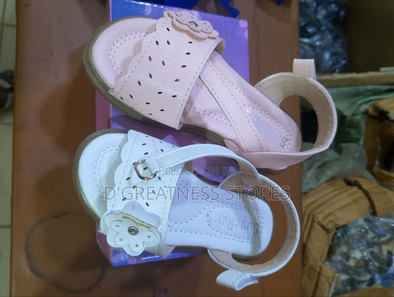 Girls Open Shoes 20-25 Sizes