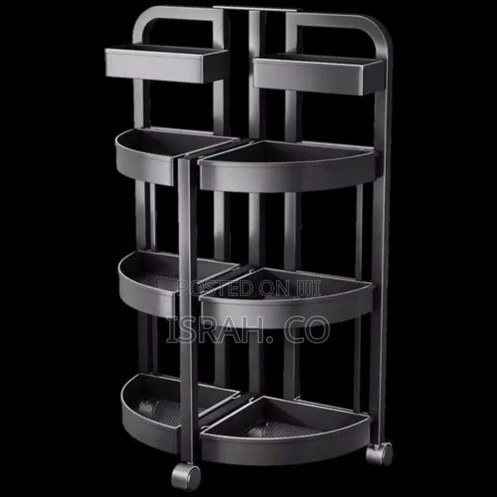 New in Box Metal 4-Tier Rolling