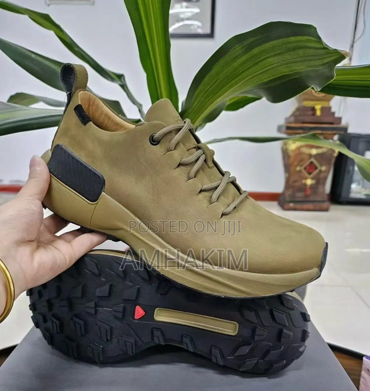Men's Genuine Leather Ecco Sneakers in Stock