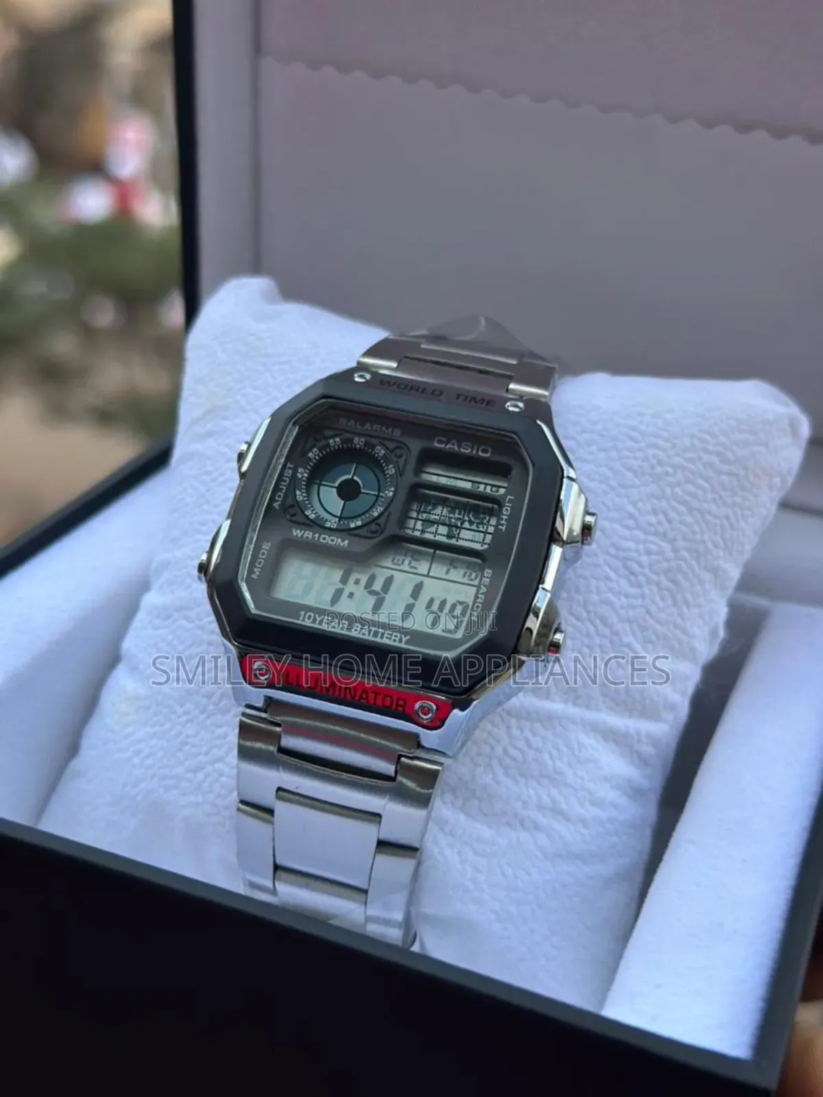 Casio Stainless Steel Strapped Unisex Wrist Time Piece