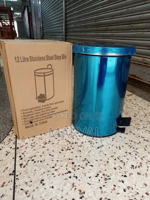12lit Stainless Steel Step Bin ( Dust Bin)