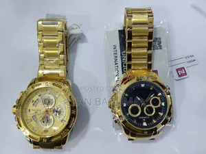 Photo - Naviforce Watches - Gold and Black Strips