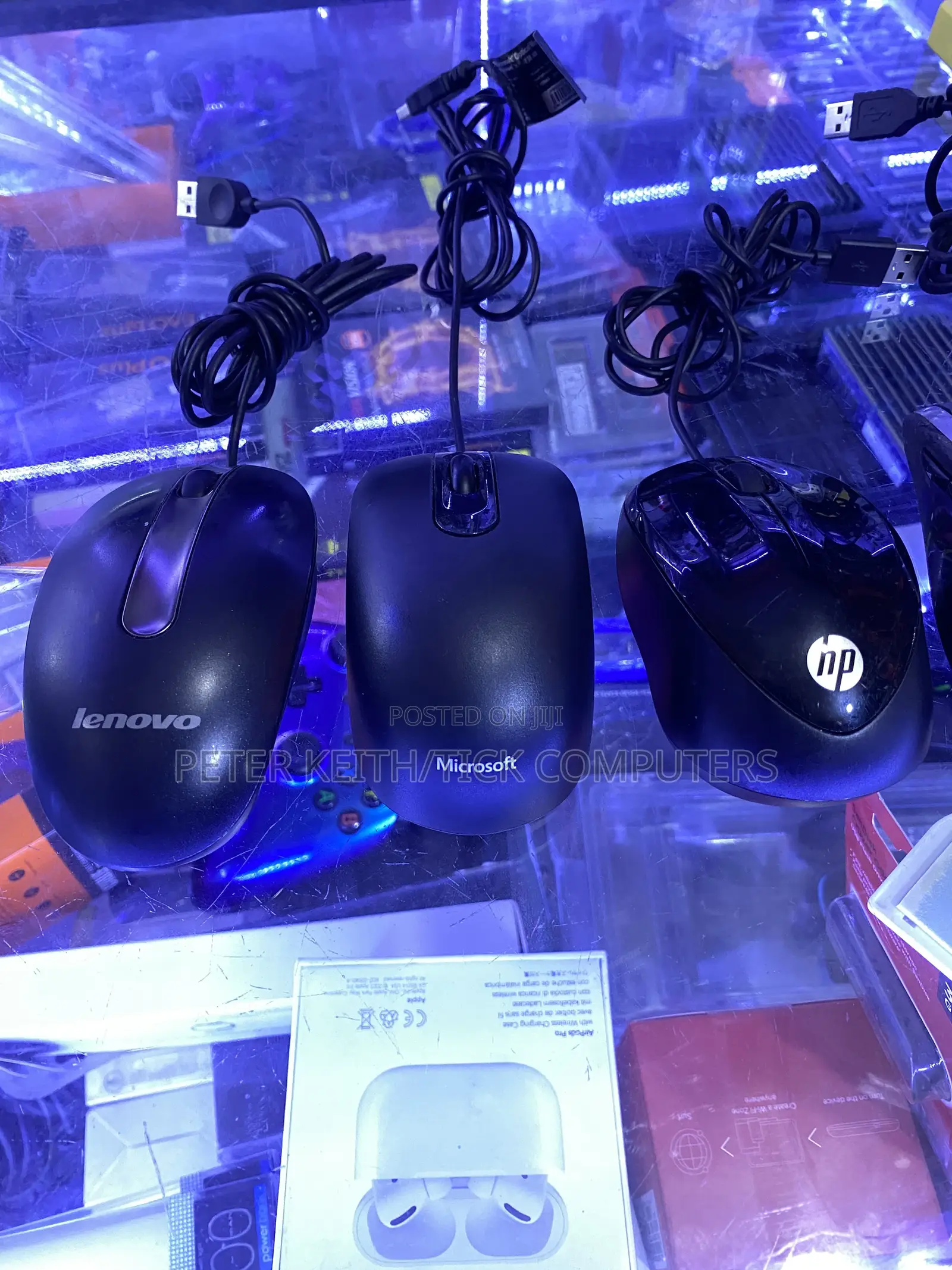 Wired and Wireless Mouse