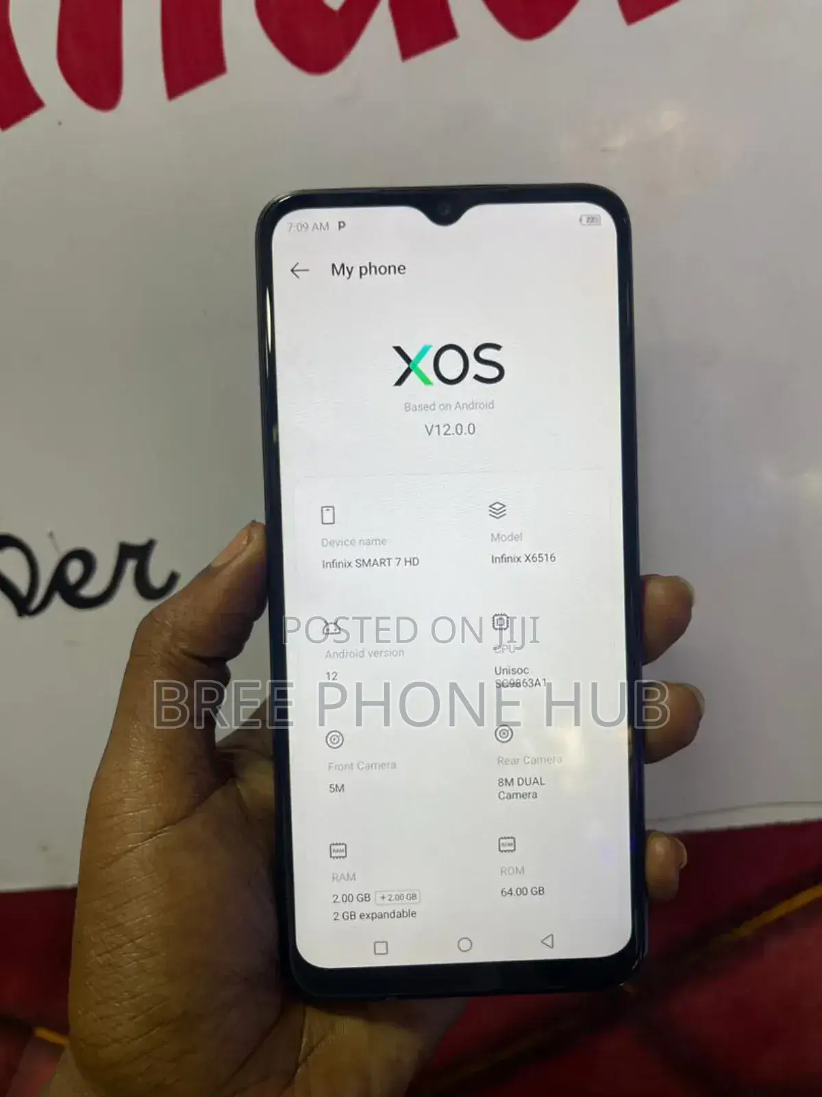 Infinix Smart 7 HD 64 GB Black
