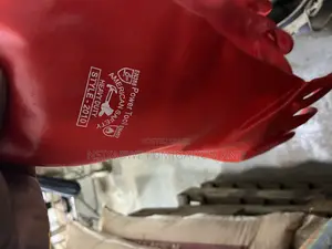 Heavy-Duty Latex Work Gloves – Chemical Oil Resistant