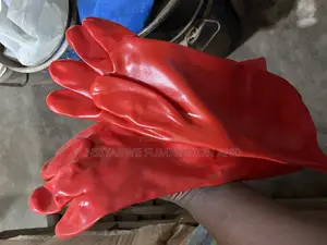 Heavy-Duty Latex Work Gloves – Chemical Oil Resistant