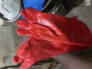 Heavy-Duty Latex Work Gloves – Chemical Oil Resistant