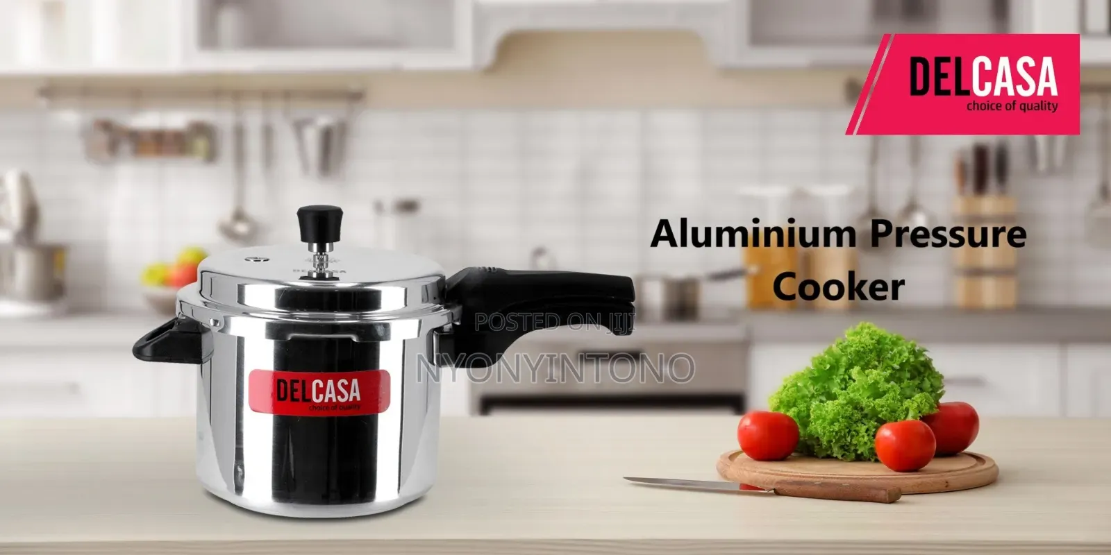 Delcasa 3liters Heavy-Duty Pressure Cooker Dc1878