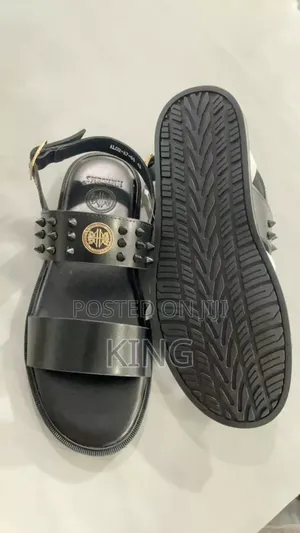 Full-Grain Men Sandals Leather