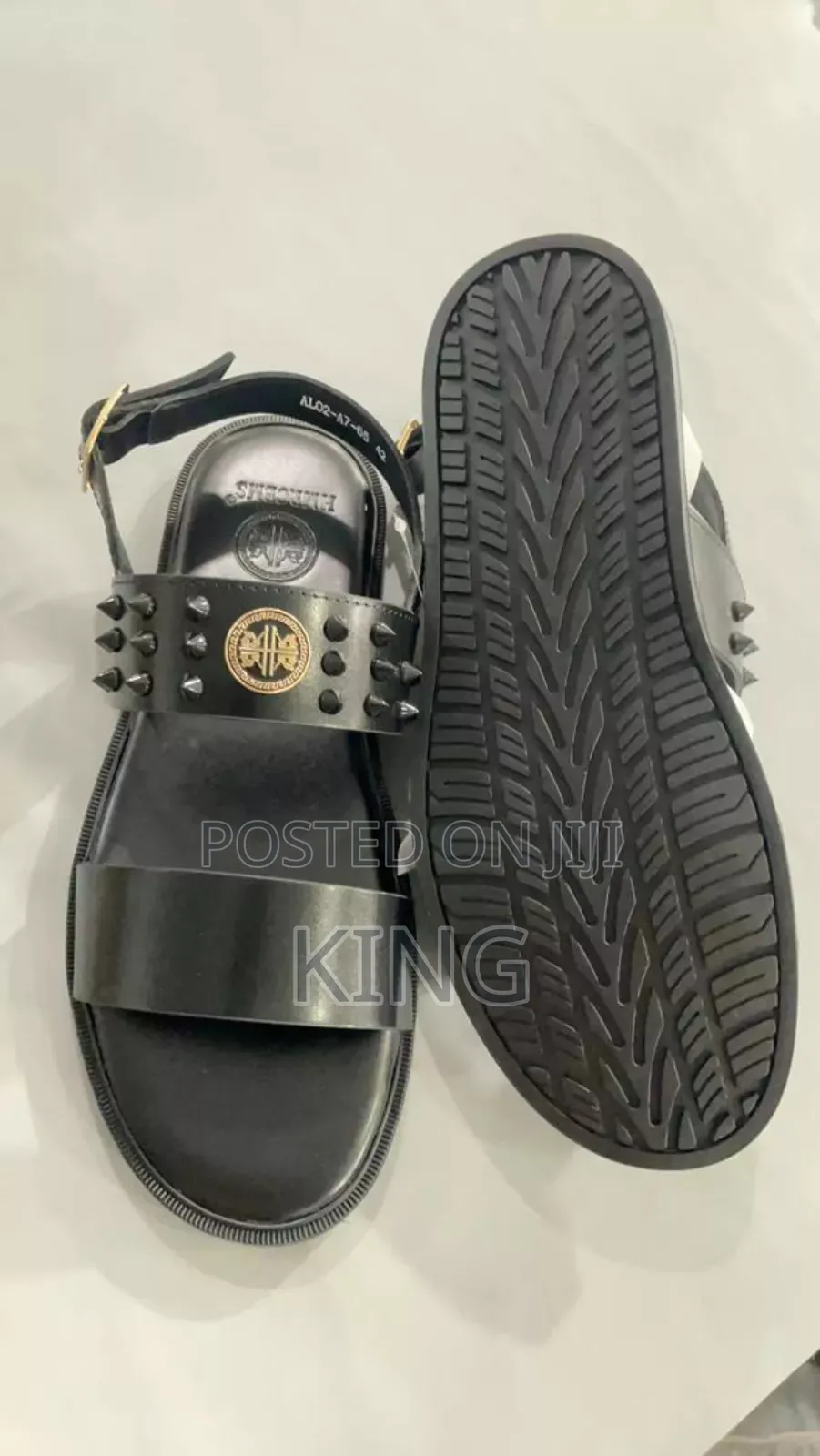 Full-Grain Men Sandals Leather