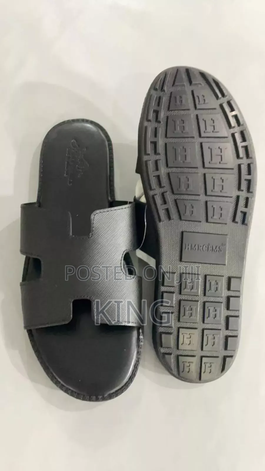 Full-Grain Men Sandals Leather