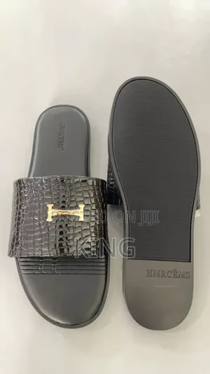 Top-Grain Men Sandals Leather