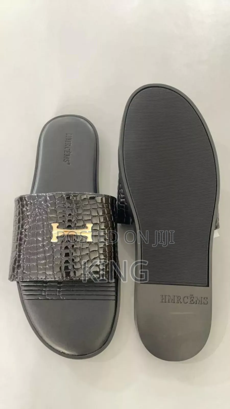 Top-Grain Men Sandals Leather