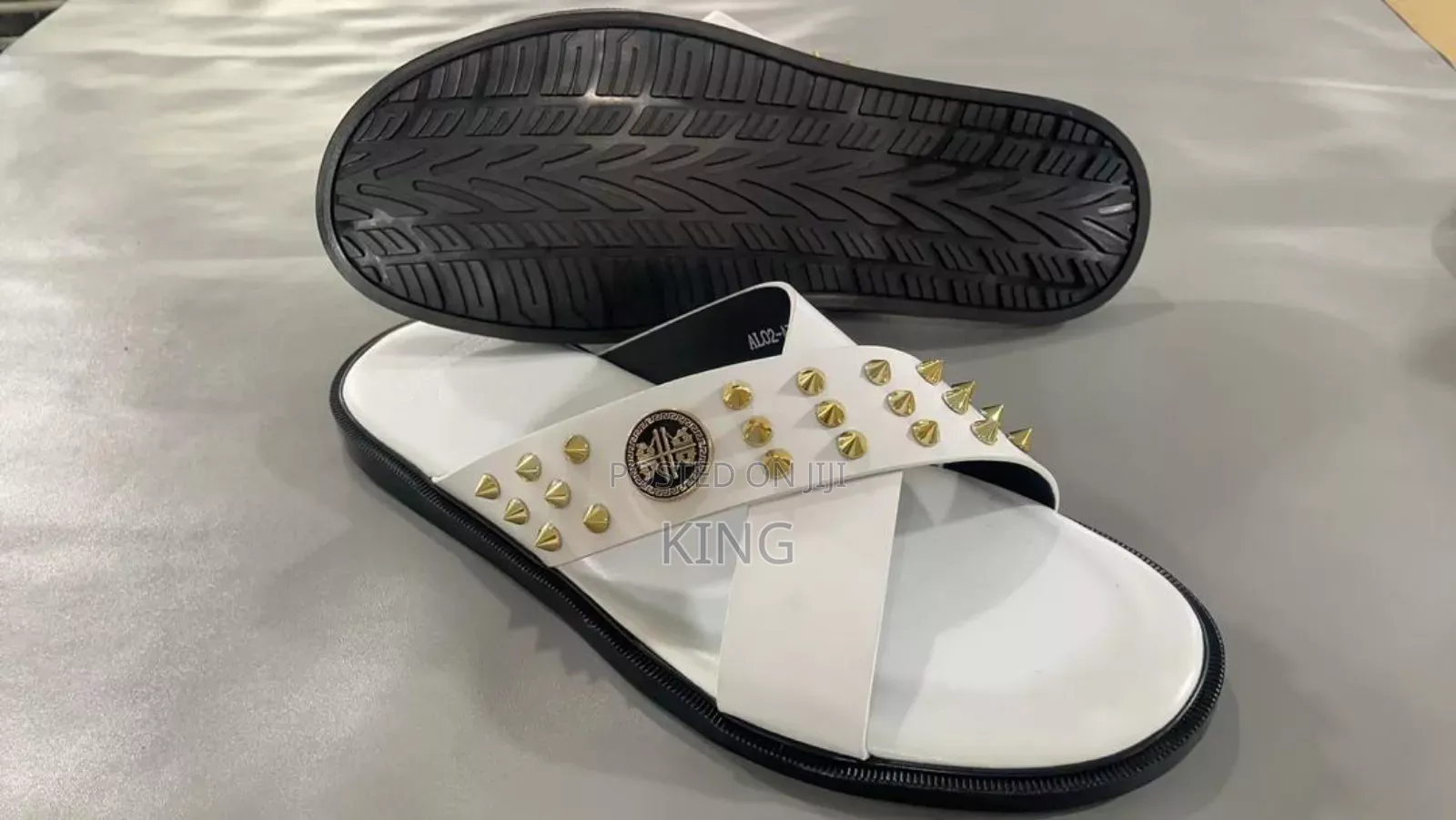 Top-Grain Men Sandals Leather