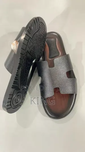 Soft-Insole Men Sandals Leather