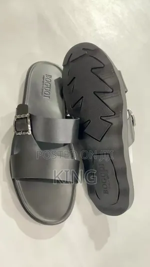 Soft-Insole Men Sandals Leather