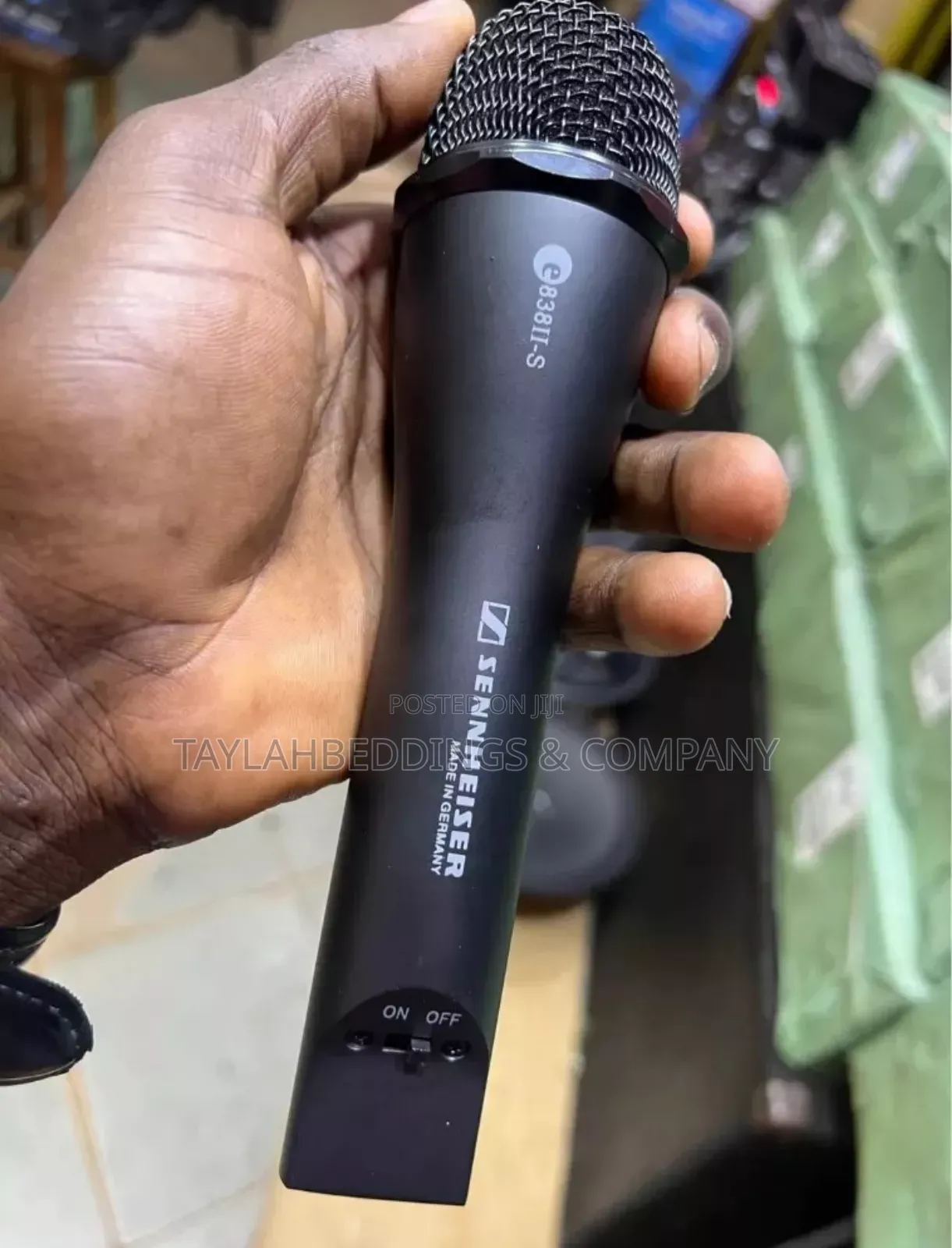 Premium Wired Mic 838ii-S Made in Germany Sennheiser