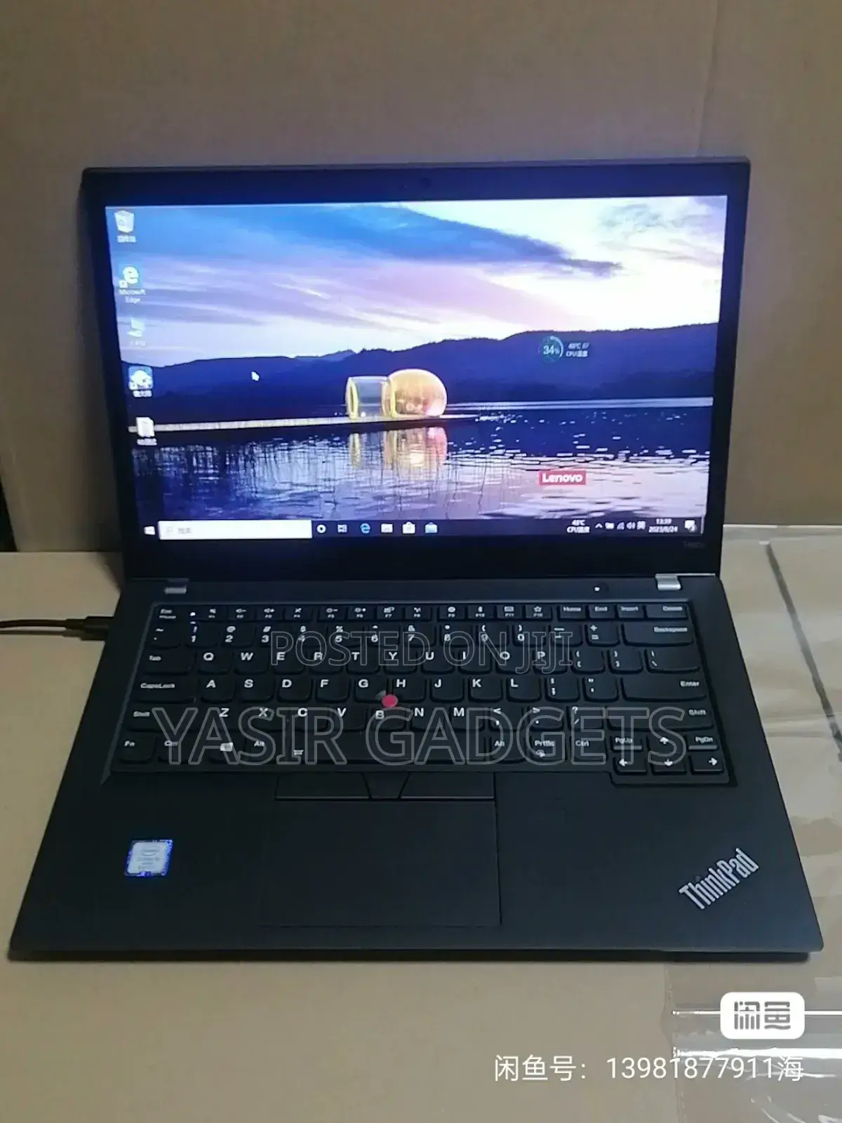 Laptop Lenovo ThinkPad T480s 8GB Intel Core I5 SSD 256GB