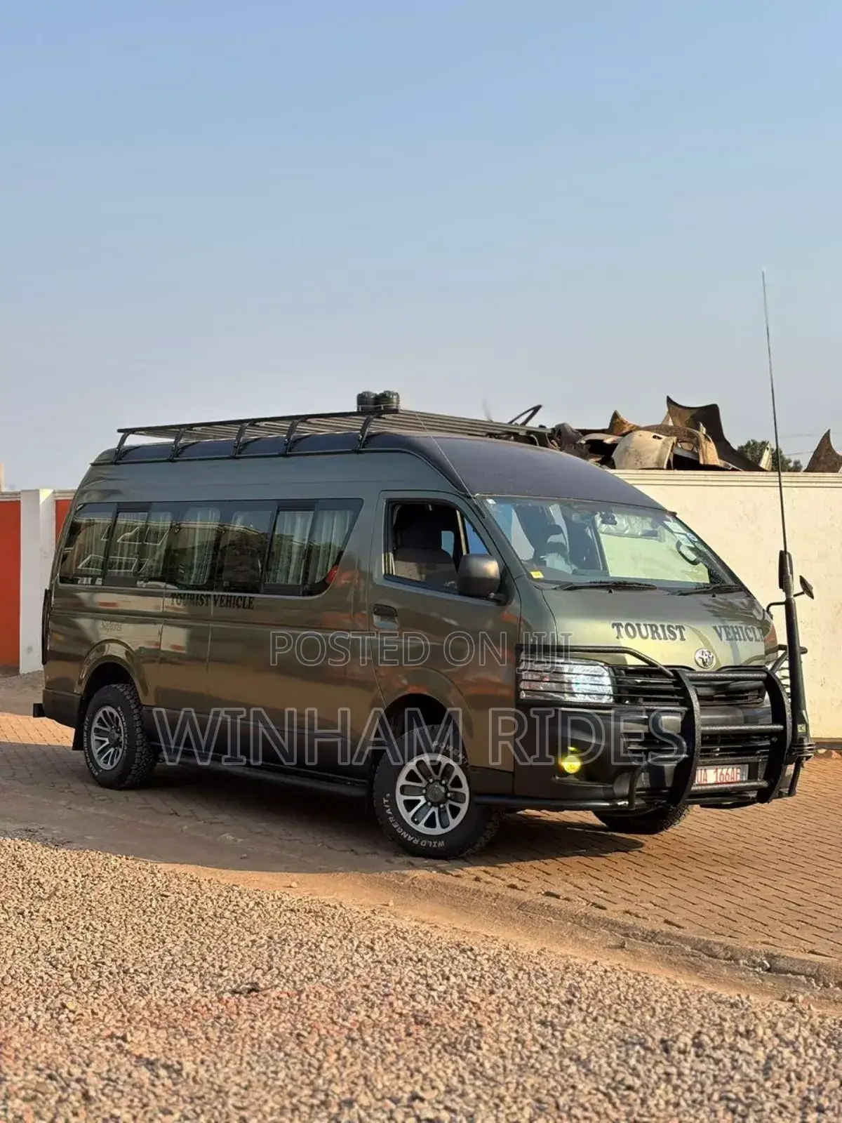 High Roof Tourist Hiace (Drone) Self Drive | Chauffeur