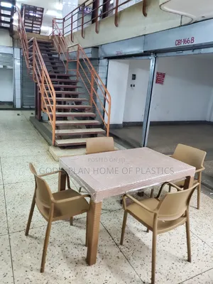 Photo - Brown Table and Brown Chairs for Unique Restaurants