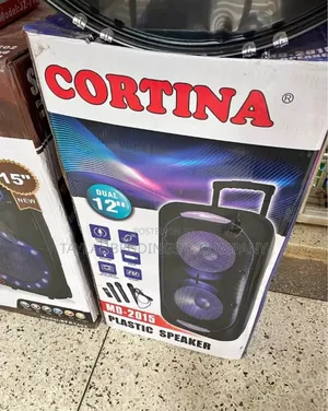Cortina Dual Rechargeable Amplified Public Address Speaker