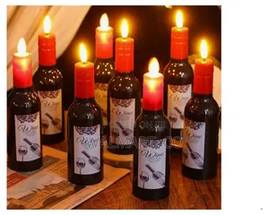12 PCS Wine Shape Led Candles