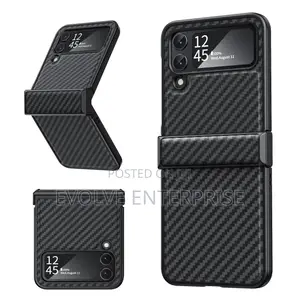 The Carbon Fibre Pc Phone Case for Samsung Galaxy Z Flip 3