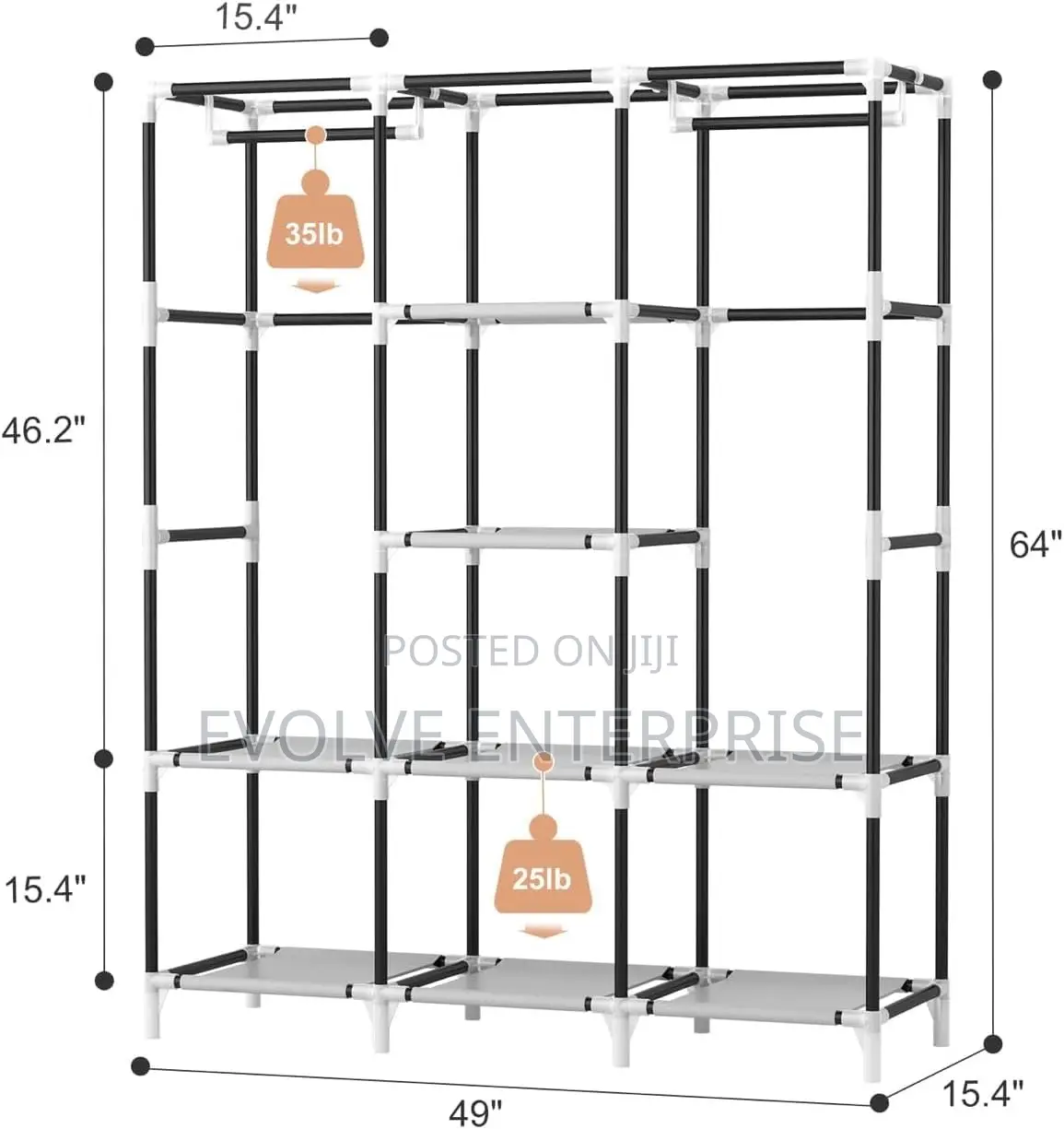 Simple Collapsible Wardrobe