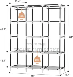 Simple Collapsible Wardrobe
