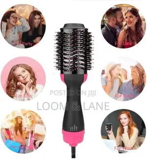 4 in 1 Ceramic Hair Brush Blow and Hair Dryer
