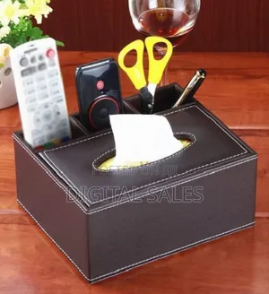 Leather Tissue Holder
