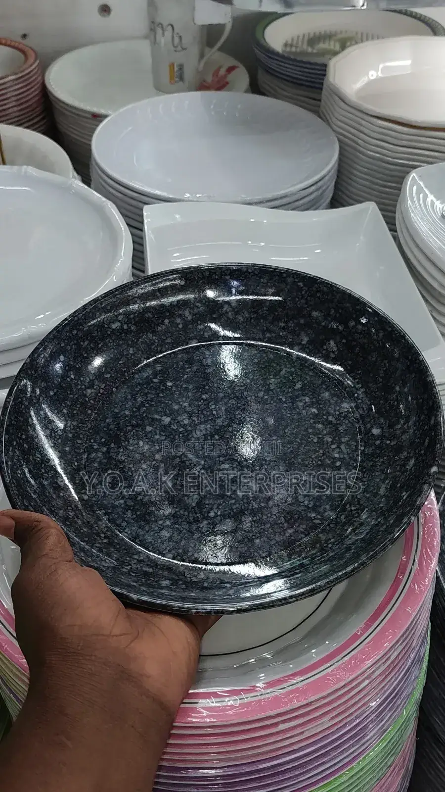 Heavy Quality Melamine Dinner Plates