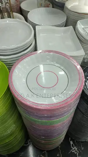 Heavy Quality Melamine Dinner Plates