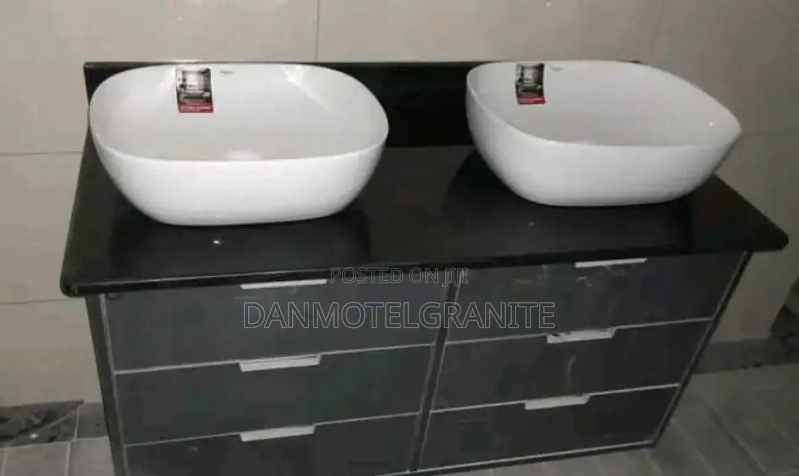 Polished Granite Worktops for Modern Bathrooms