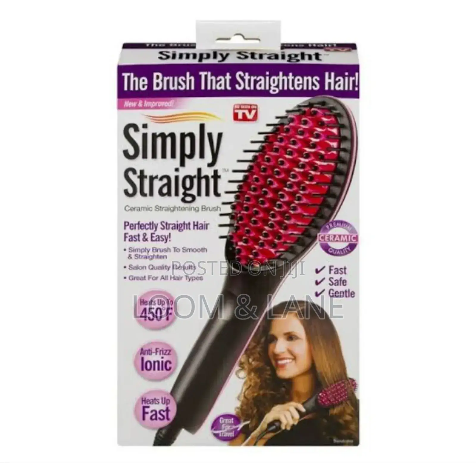 Unique Electric Hair Straightener Comb