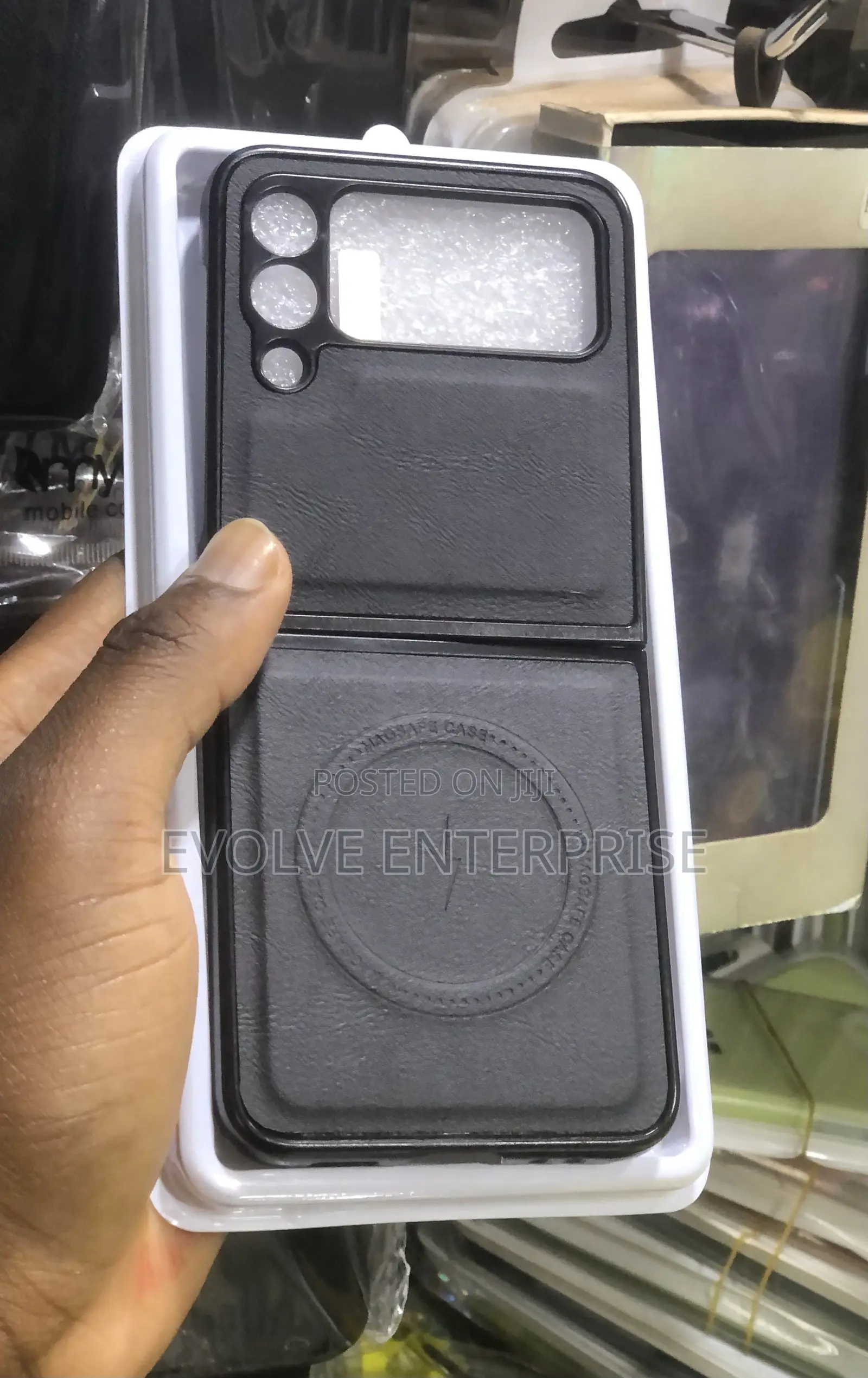 Carbon Fibre Pattern Cover for Samsung Galaxy Z Flip 3/4