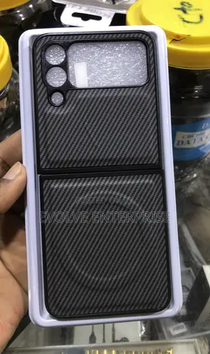 Carbon Fibre Pattern Cover for Samsung Galaxy Z Flip 3/4