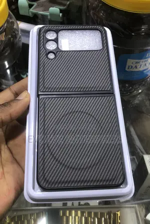 Carbon Fibre Pattern Cover for Samsung Galaxy Z Flip 3/4