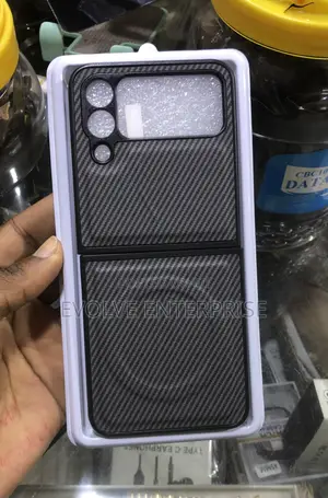 Carbon Fibre Pattern Cover for Samsung Galaxy Z Flip 3/4
