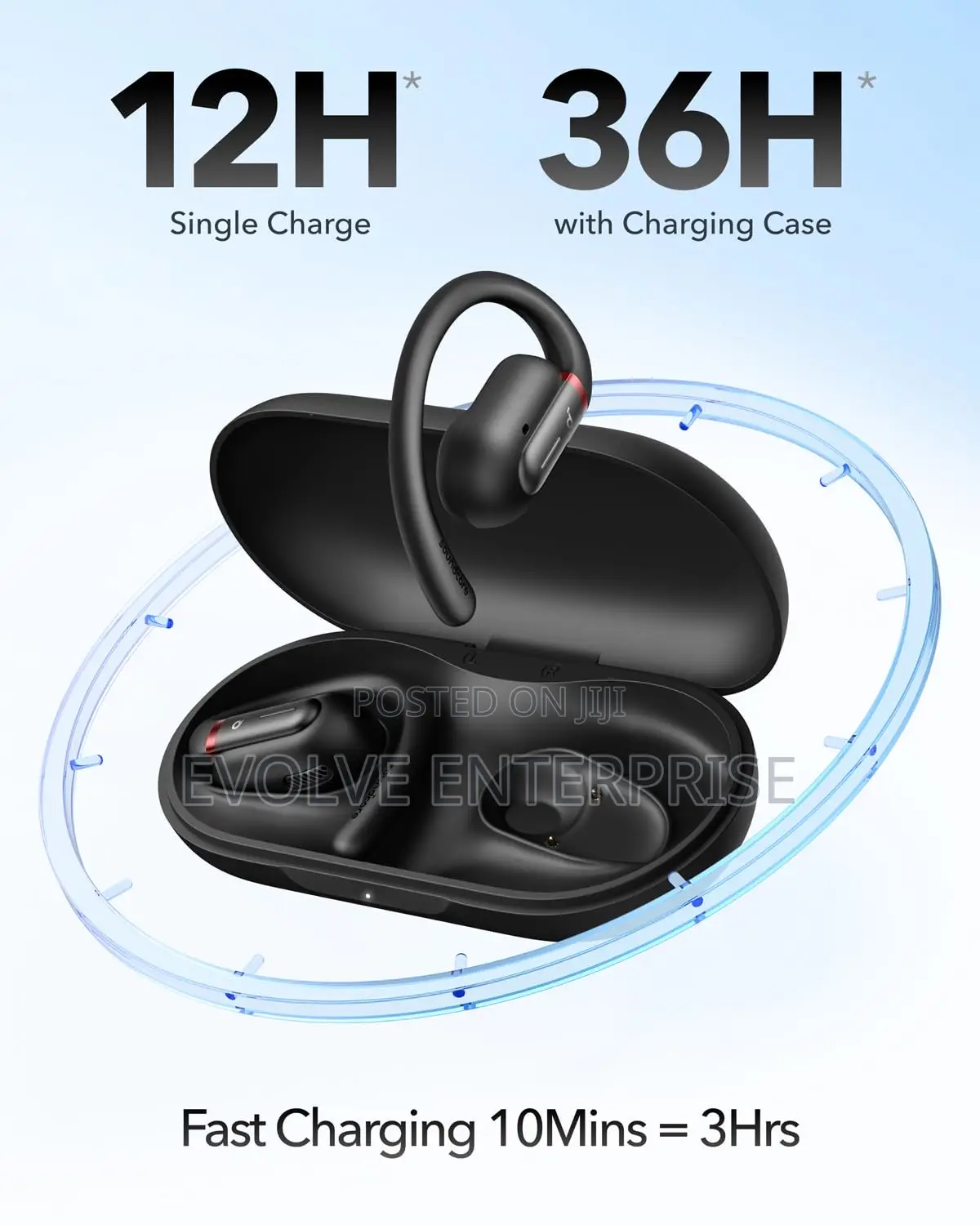 Soundcore V30i Open-Ear Headphones, Ultra-Comfort