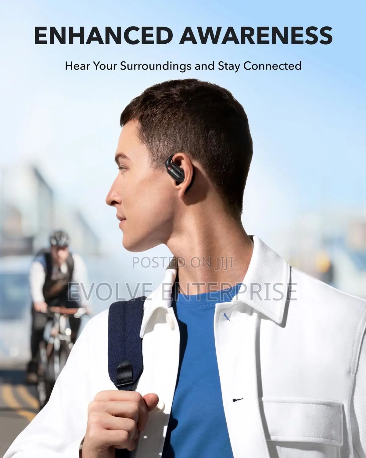 Soundcore V30i Open-Ear Headphones, Ultra-Comfort
