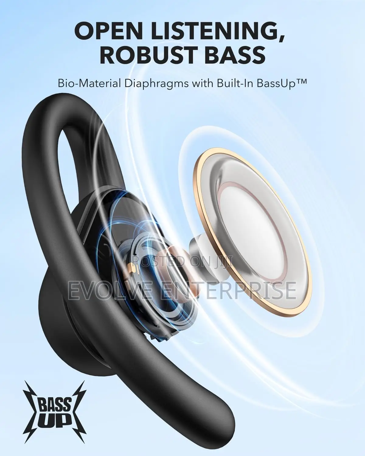 Soundcore V30i Open-Ear Headphones, Ultra-Comfort