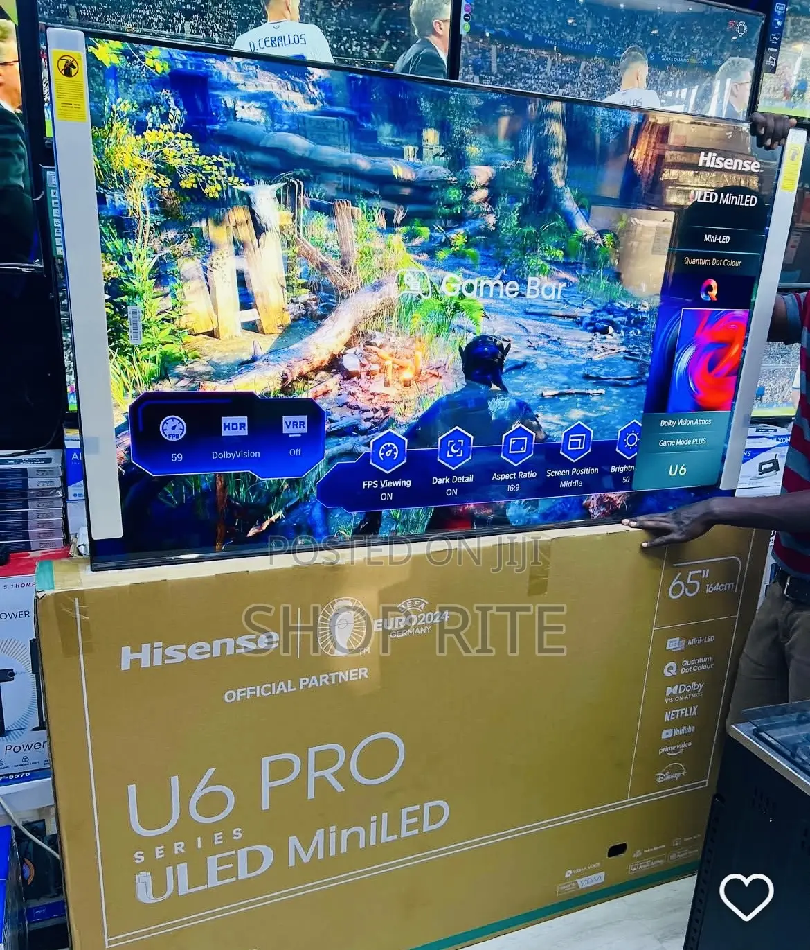 Hisense 65 Inches U 6 Pro Smart Tv New Model