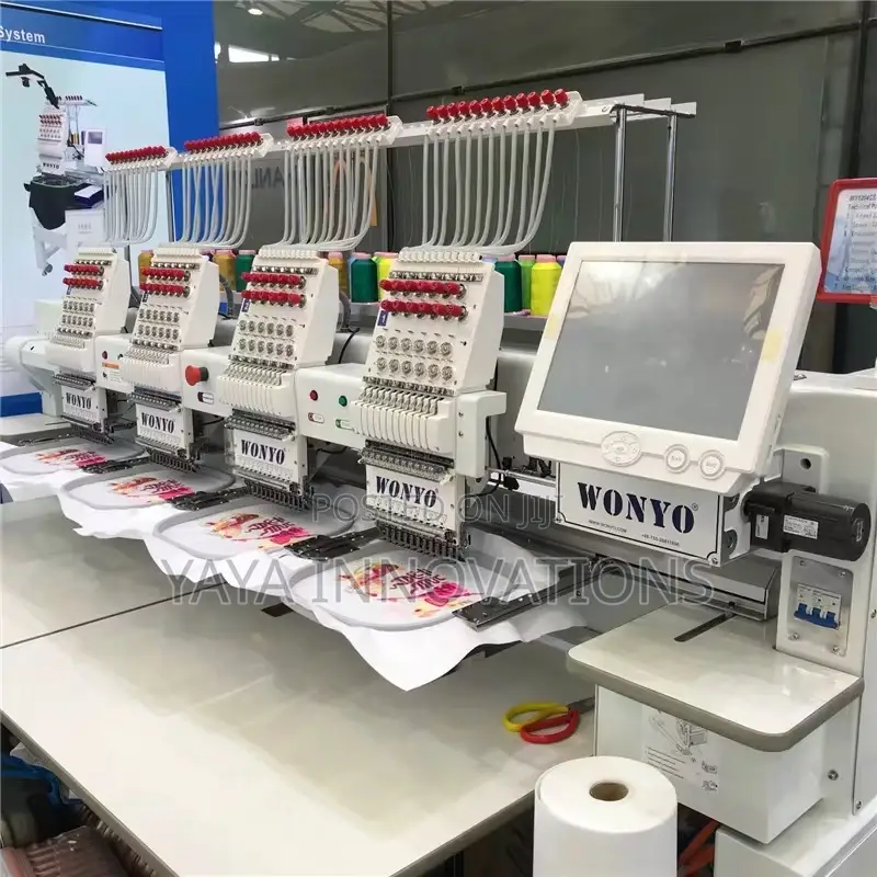 4 Head Embroidery Machine - Wonyo