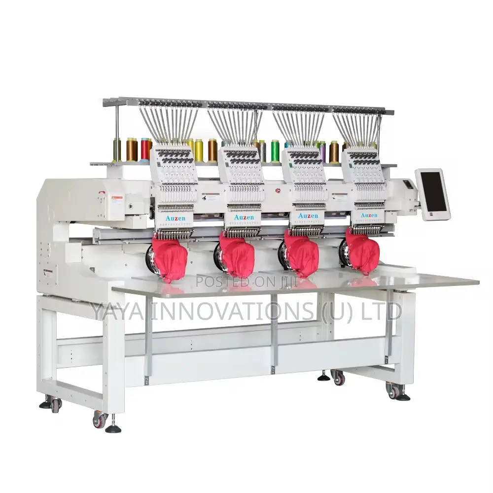 Industrial Embroidery Machine - 4 Heads