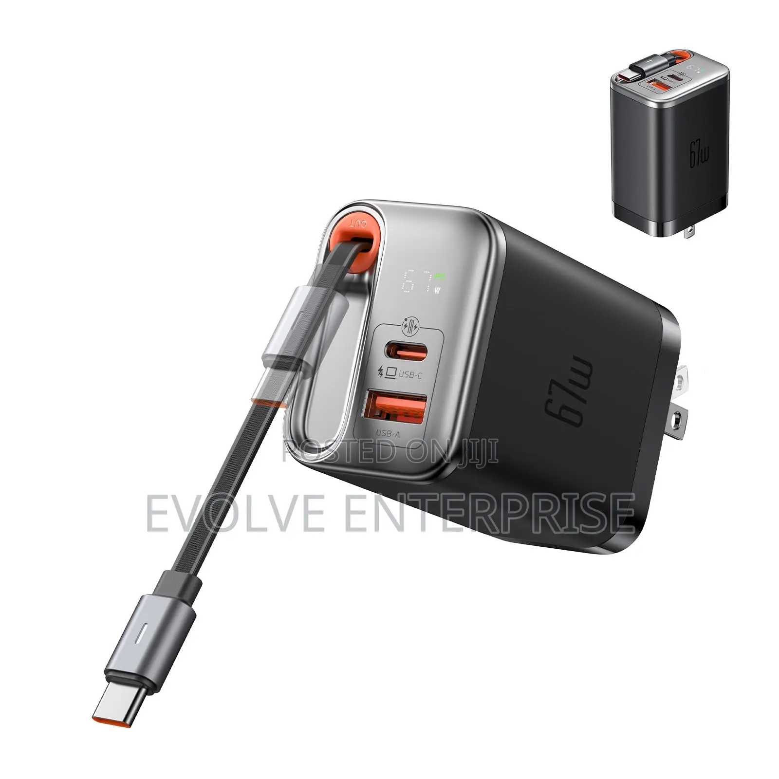 McDodo High Power Usb C Type C 65w Gan Wall Fast Charger