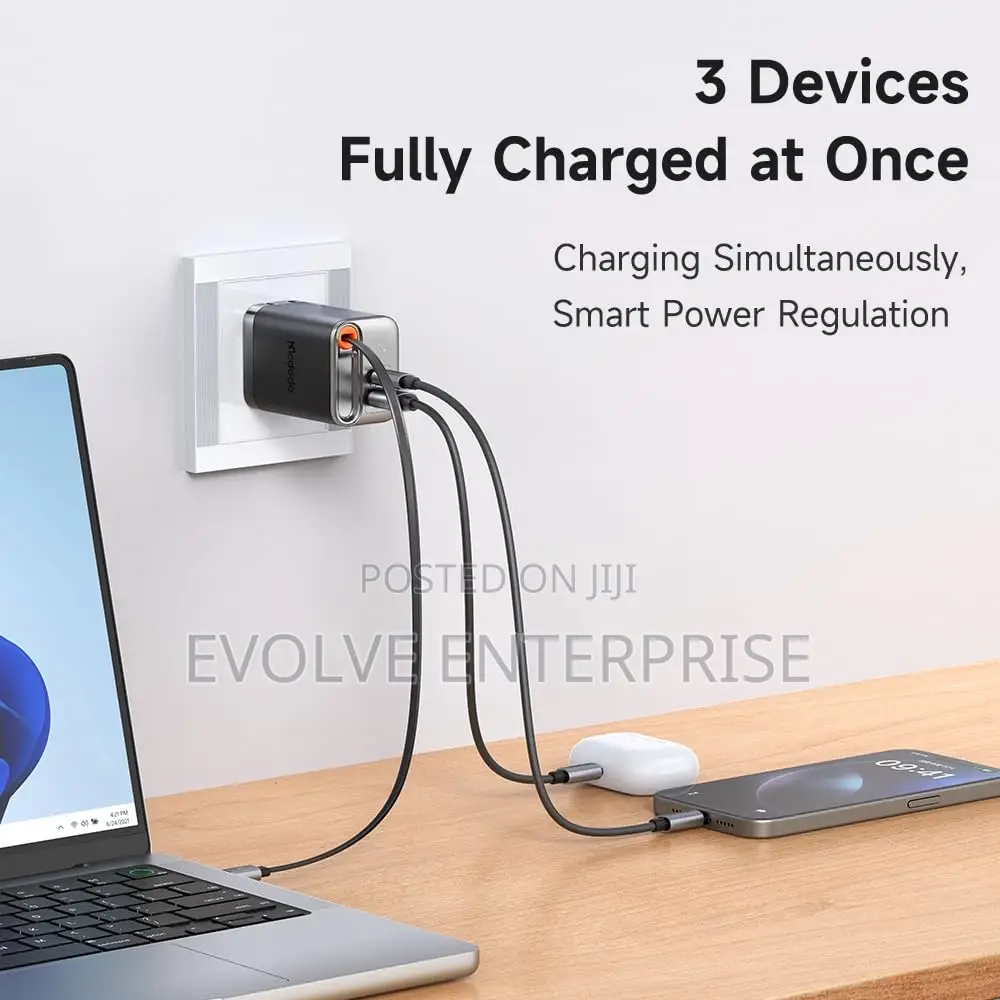 McDodo High Power Usb C Type C 65w Gan Wall Fast Charger