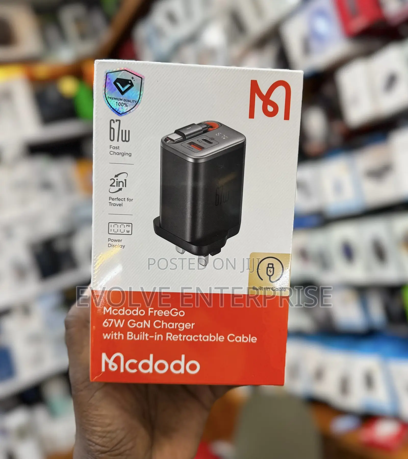 McDodo High Power Usb C Type C 65w Gan Wall Fast Charger