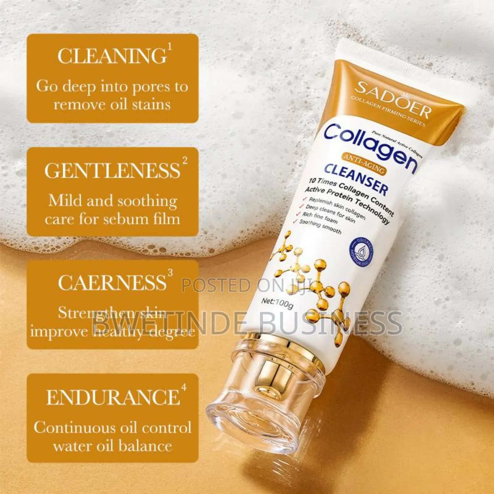 Sadoer Collagen Anti-Aging Face Cleanser 100g