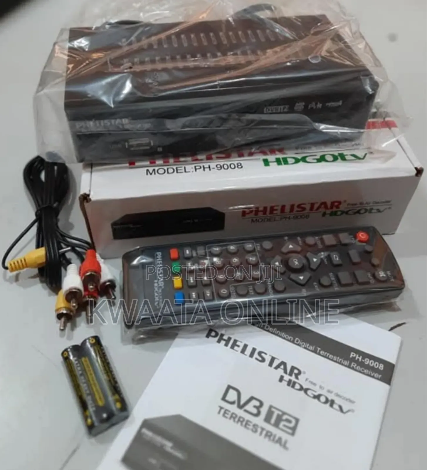Phelistar Dvb/T2 1080p Full Hd Free To Air Digital Decorder